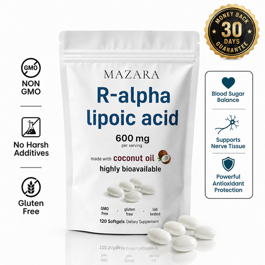 R-Alpha Lipoic Acid Softgels (600mg)