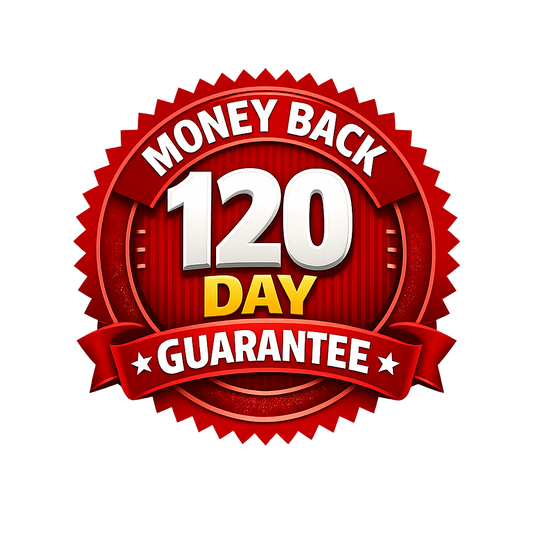 120 Day Money Back Guarantee