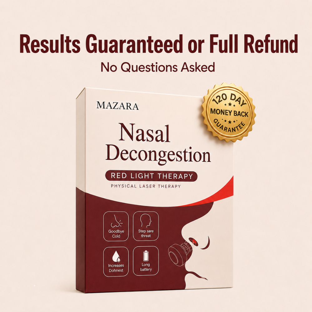 Nasal Decongestion Red Light Therapy